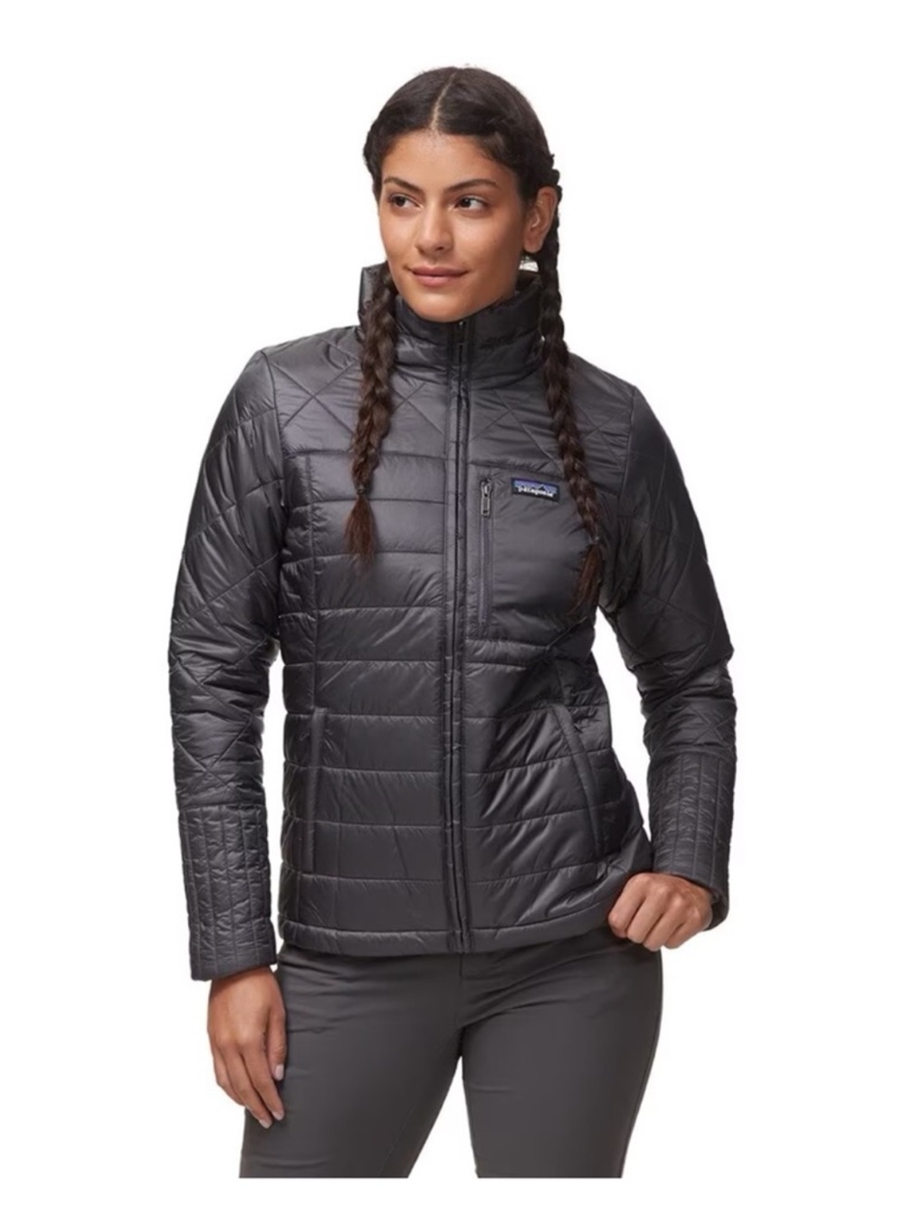 Patagonia Radalie Quilted Jacket Forge Gray Size XS - Picture 1 of 9